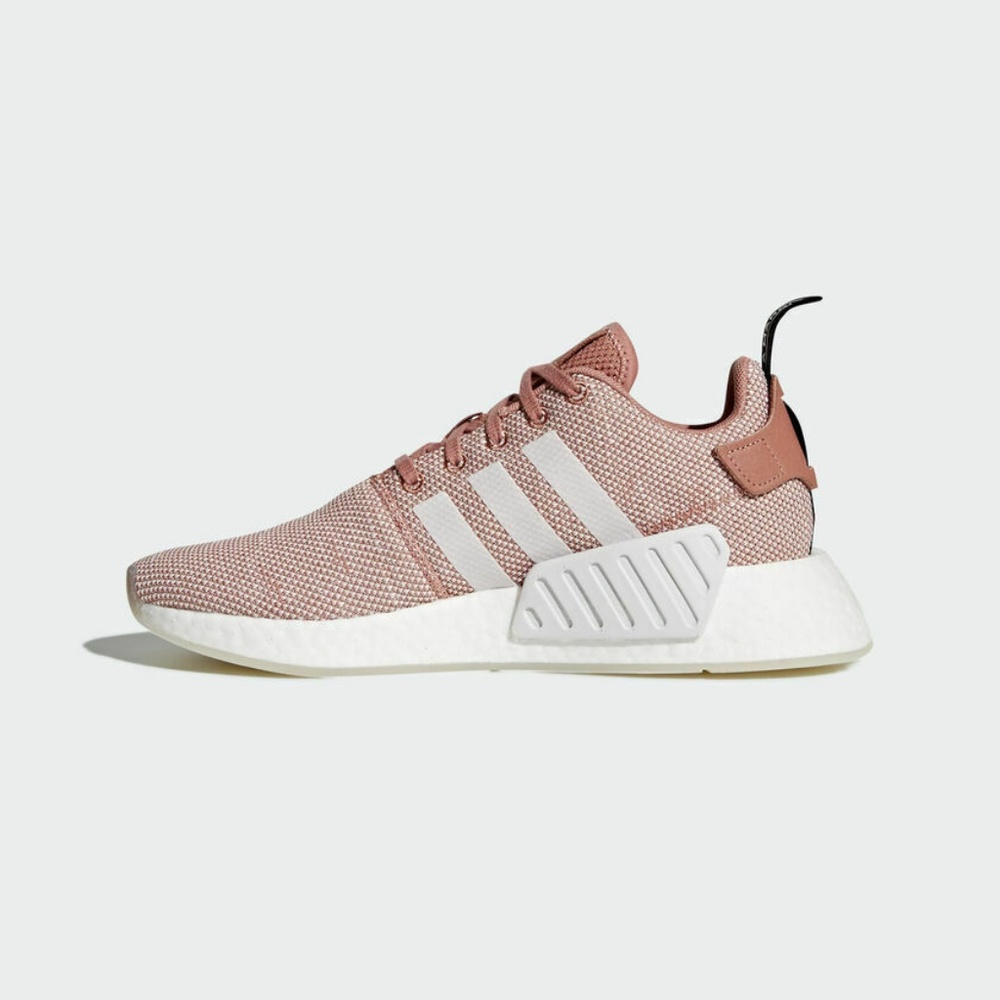 Adidas Originals Women's Pink White NMD_R2 Sneakers Size 9.5 us CQ2007 - Picture 3 of 4